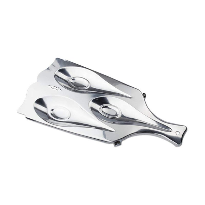 YUDONG Stainless Spoon Rest,Spoon Rests,Sturdy and Durable Stainless Steel Spoon Rests for Kitchen - Image 1